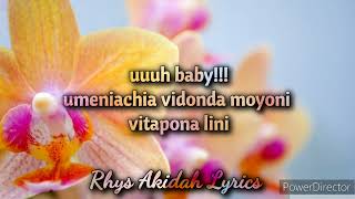 Recho  Upepo Lyrics [upl. by Constanta]