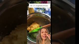 Só 3 ingredientes lowcarb paofit dieta [upl. by Marcie]