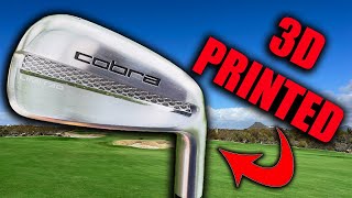 Cobra 3D Printed Irons See what makes the Limit3d so special [upl. by Illek852]