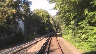 Führerstandsmitfahrt SBahn Hamburg Blankenese  Jungfernstieg S1 [upl. by Edgerton]