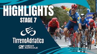 Tirreno Adriatico 2024  Stage 7 the highlights [upl. by Mad]