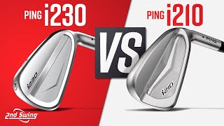 PING Irons Comparison  PING i230 vs PING i210 [upl. by Gurias469]