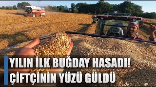 Yılın İlk Buğday Hasadı Dualarla Yapıldı İşte Açık Artırma Fiyatı  AGRO TV HABER [upl. by Lah]