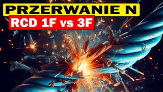 RCD 3fazowy i upalenie przerwanie neutralnego [upl. by Iny215]