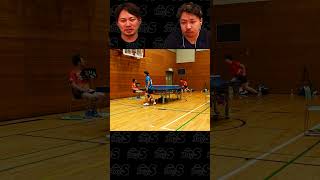 とある言葉の意味を深く理解したワンシーン【卓球】 tabletennis 卓球 スポーツ [upl. by Asinet]