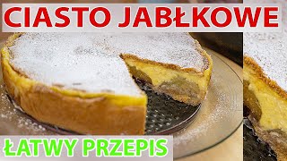 Ciasto Jabłkowe z budyniem  jak TORT Zobacz przepis bo jest PYSZNE [upl. by Lan]