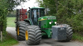 John Deere 4755 Gets The Job Done w 6Meter Horsch Cruiser amp HUGE Tires  DK Agriculture [upl. by Eivlys]