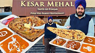 Faridabad मैं आया Kesar Mehal । Amritsar का Swad । unlimited Thali offers in Faridabad [upl. by Elleiad]