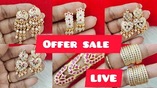 spurthy latest collections is live beautiful Panchaloham collections with bumper offer sale [upl. by Adnolaj]