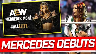 Mercedes Mone Debuts In AEW  AEW Dynamite Full Show Results amp Review [upl. by Elocn]