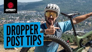 How To Use A Dropper Seat Post Like A Pro [upl. by Naek]