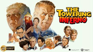 The Towering Inferno Disaster Movie 1974 HD  Paul Newman Steve McQueen Full Movie Review  Facts [upl. by Nohsyar]