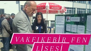 IVakfıkebir Fen lisesi öğrencilerinin düzenlemiş olduğu ‘’Tübitak 4006 Bilim Fuari [upl. by Aikaj]