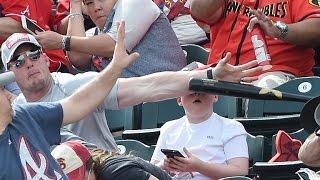 Dad of 8YearOld Saves Him from Flying Baseball Bat Hes My Superhero [upl. by Mccartan]