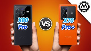 Vivo X80 Pro vs Vivo X70 Pro Plus [upl. by Andrej]