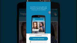 How to install and use happn app on android phone [upl. by Renrag]