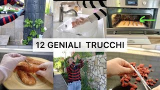 12 GENIALI TRUCCHI CASALINGHI  IDEE PER LA VITA QUOTIDIANA COSÌ RISPARMI SOLDI E FATICA [upl. by Westfall]