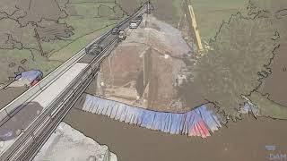 Portadam Cofferdam Capabilities Video [upl. by Franchot187]