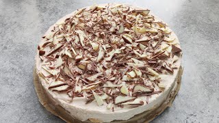 Kinderriegel Torte  Nur 4 ZUTATEN  Rezept  nobake  ohne backen [upl. by Brieta]