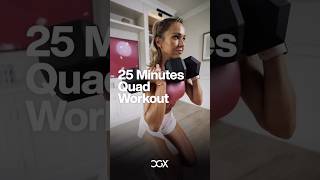 25 Minutes Quad Workout  GymWorlds  Caroline Girvan shorts short shortvideo [upl. by Clite]