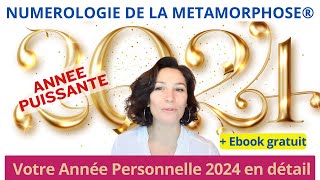 Numérologie 2024  votre année personnelle en détail en année universelle 8  préparezvous [upl. by Gerhardt]