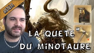 LE MINOTAURE ET SA LAME LÉGENDAIRE LABRYS DE MINOTAURE  ASSASSINS CREED ODYSSEY [upl. by Ringler]