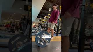 California Weightlifter Passes Out While Deadlifting Shorts [upl. by Ardolino758]