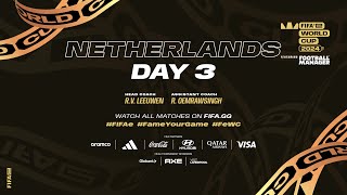 FeWC24ftFM  Manager Stream Netherlands  Day 3 [upl. by Worrad176]