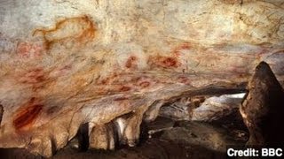 Oldest Cave Art Found Made by Neanderthals [upl. by Gilead]