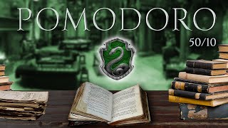 SLYTHERIN 📚 POMODORO Study Session 5010  Harry Potter Ambience 📚 Focus Relax amp Study in Hogwarts [upl. by Connolly]