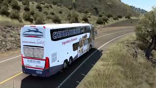 American Truck Simulator  Mod Bus Marcopolo MP 180 [upl. by Lynad]