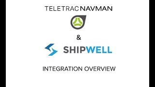 Teletrac Navman amp Shipwell Integration Overview Video [upl. by Astto]