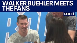 Walker Buehler signs autographs at LA area Dicks Sporting Goods [upl. by Chasse]