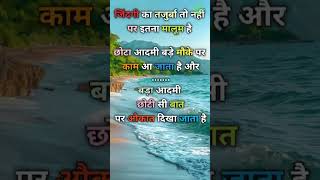 LifeChanging Quotes That Will Motivate You Every Day 2024 shorts छोटा आदमी बड़े मौके पर [upl. by Mylan]