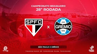 SÃO PAULO X GREMIO  21102023  BRASILEIRÃO  AO VIVO [upl. by Anead]