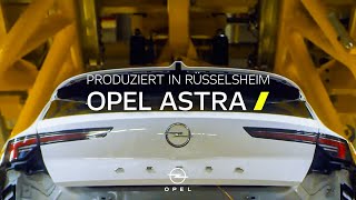 Neuer Opel Astra Produziert in Rüsselsheim [upl. by Vahe]