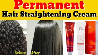 Wella Professional Permanent Hair Straightening Cream by Zara [upl. by Otrebireh]