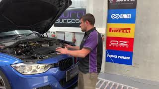 BMW F30 328i Stage 1 dyno walkthrough [upl. by Custer]