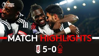 HIGHLIGHTS  Fulham 50 Nottingham Forest  5️⃣ Under The Cottage Lights ✋ [upl. by Ingalls]