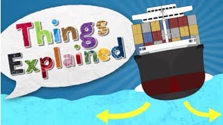 How Do Ships Float  Things Explained Buoyancy [upl. by Yren]