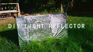 DIY Light Reflector Under 5 Dollars  Easy and useful [upl. by Rainie973]