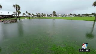 Fernandina Beach staff working to address drainage issues as heavy rain continues to cause flooding [upl. by Atnwahsal453]