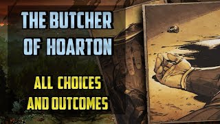 The Butcher Of Hoarton All choices  Thronebreaker the Witcher Tales  Crimson Tides [upl. by Anuahs]