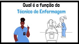 Quais são as funções do Técnico de Enfermagem  Atribuições do Téc de Enfermagem  Resumo Animado [upl. by Renate]