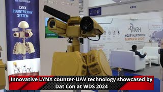 Innovative LYNX counter UAV technology showcased by Dat Con at WDS 2024 [upl. by Templeton]