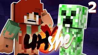 THIS IS A HOLEY MAP  Minecraft UHshe S2E2 [upl. by Ahsinad]