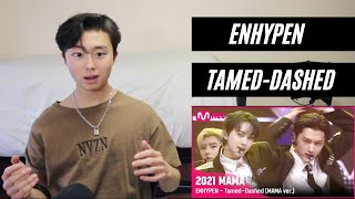 2021 MAMA ENHYPEN  TamedDashed MAMA ver REACTION [upl. by Cunningham]