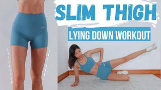 20 min SLIM INNER amp OUTER THIGH Lying Down Exercises Only  Emi [upl. by Iraam650]