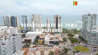 Venta de departamento de 70m2 en Miraflores [upl. by Yleve]