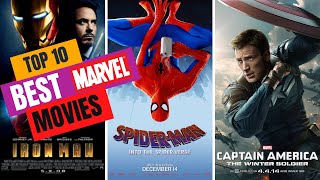 Top 10 Best Marvel Movies Of All Time 2008  2023 [upl. by Coh]